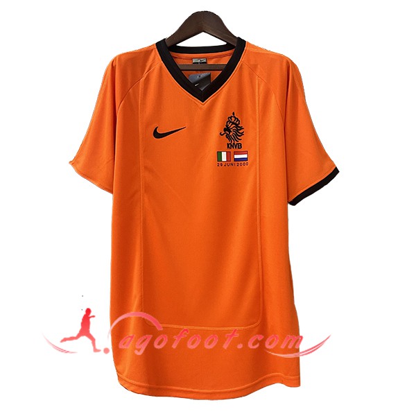 Maillot de Foot Pays-Bas Retro Domicile 2000
