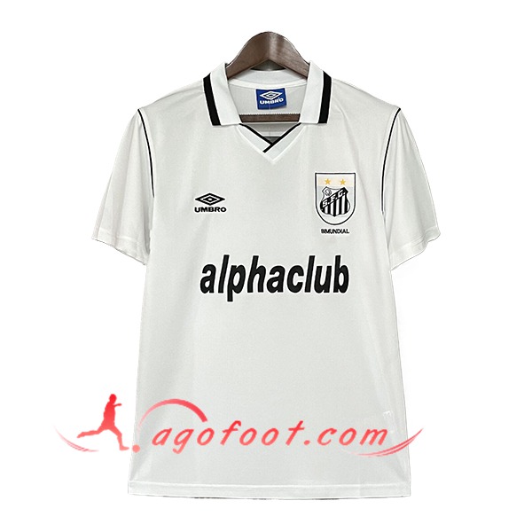 Maillot de Foot Santos Retro Domicile 2001