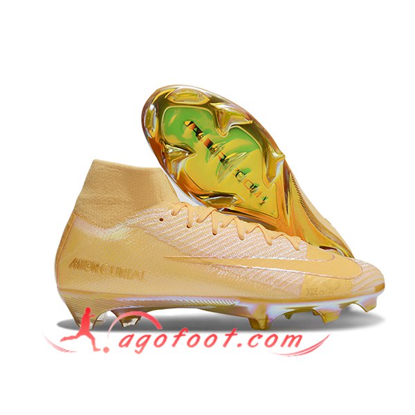 Nike Chaussures de Foot Air Zoom Mercurial Superfly IIX Elite FG Orange