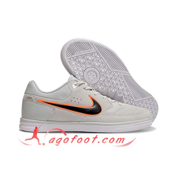 Nike Chaussures de Foot Gato IC Gris/Noir