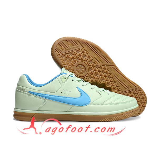 Nike Chaussures de Foot Gato IC Vert/Bleu