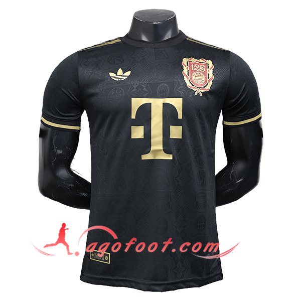 Nouveau Maillot de Foot Bayern Munich 125th Anniversary Edition Noir 2024/2025