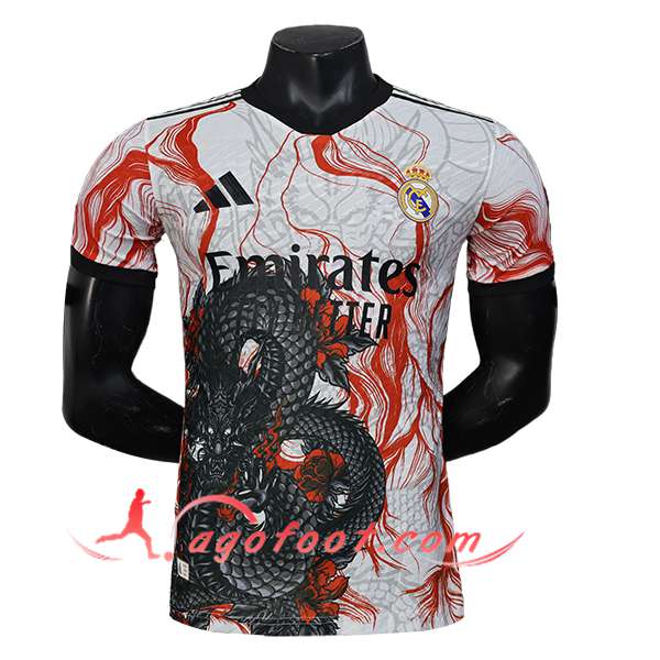 Maillot de Foot Real Madrid Special Edition Blanc/Rouge 2025/2026