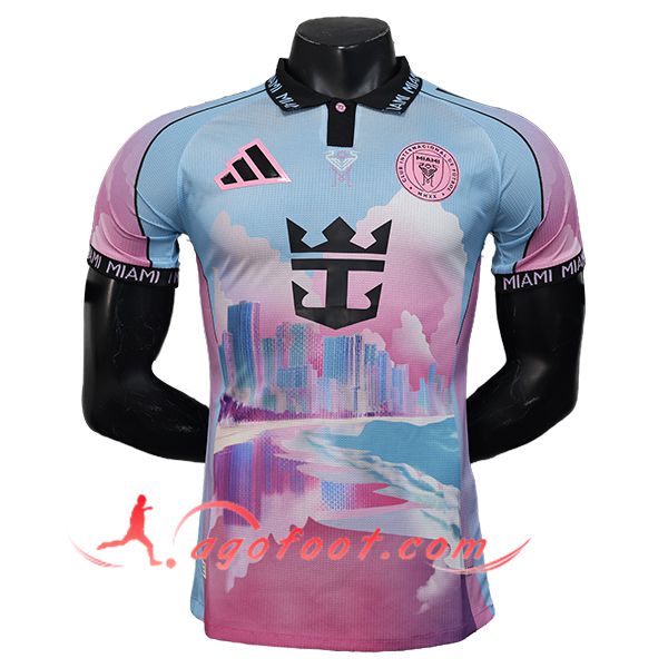 Maillot de Foot Inter Miami CF Special Edition Bleu/Rose 2025/2026