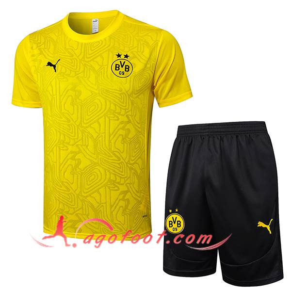 Ensemble Training T-Shirts Dortmund Jaune 2025/2026