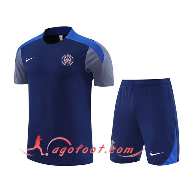 Ensemble Training T-Shirts PSG Bleu Royal 2025/2026