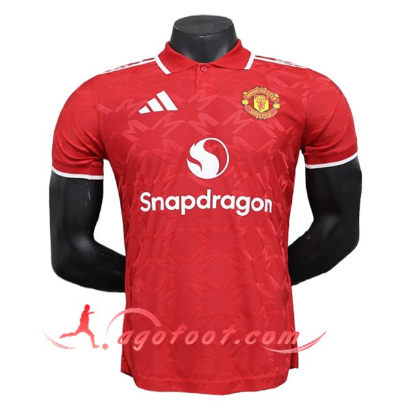Polo Foot Manchester United Rouge 2025/2026