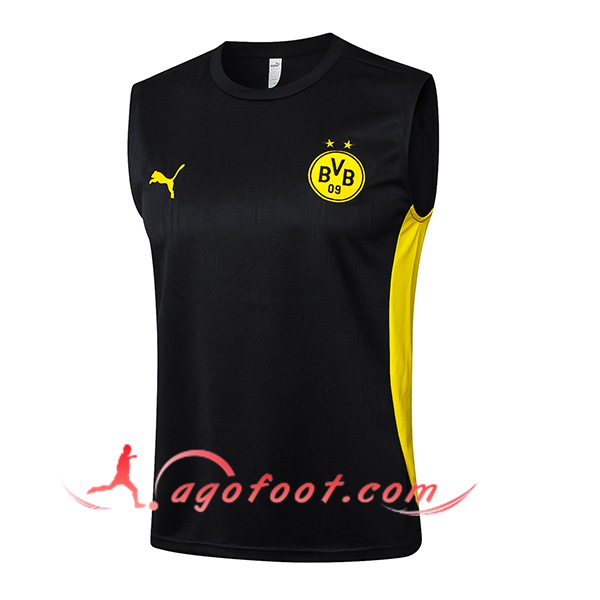 Training Debardeur Dortmund Noir/Jaune 2025/2026