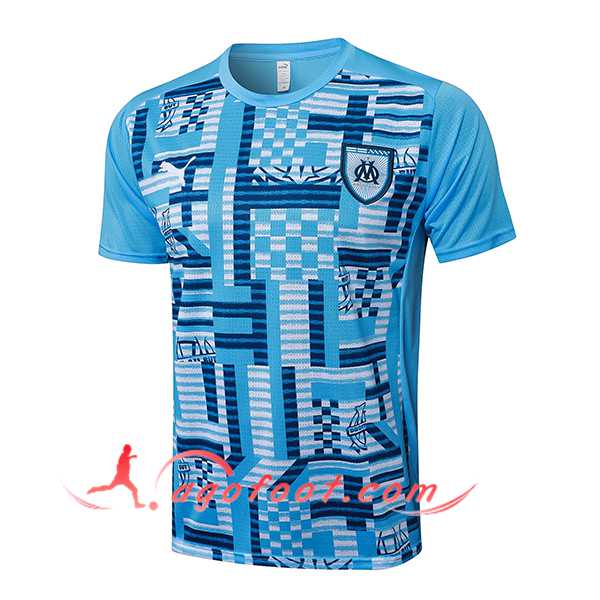 Training T-Shirts Marseille Bleu 2025/2026