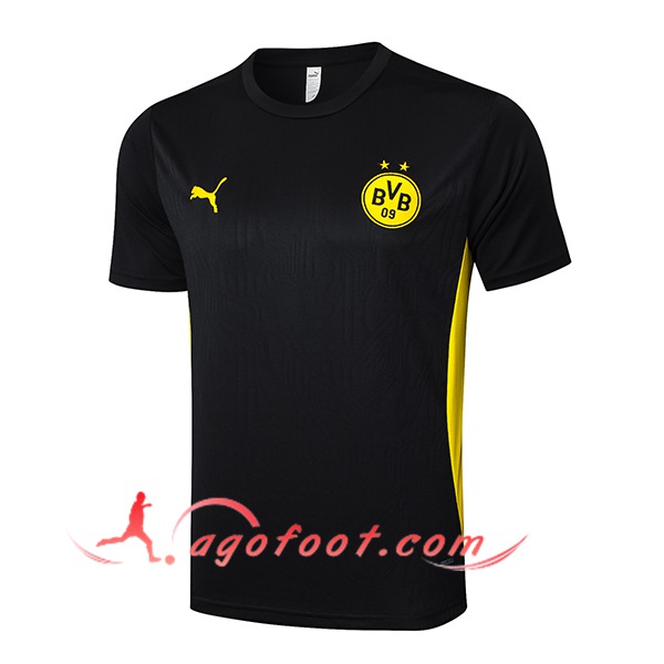 Training T-Shirts Dortmund Noir/Jaune 2025/2026