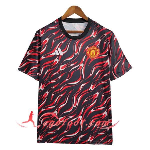 Training T-Shirts Manchester United Rouge/Noir 2025/2026