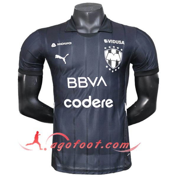 Training T-Shirts Monterrey Noir 2025/2026