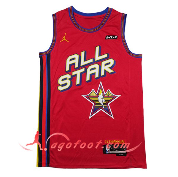 Maillot American All-Star (ANTETOKOUNMPO #34) 2024/25 Rouge/Noir