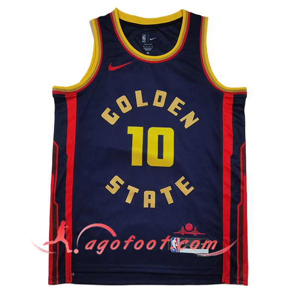 Maillot Golden State Warriors (BUTLER III #10) 2024/25 Bleu/Rouge/Jaune