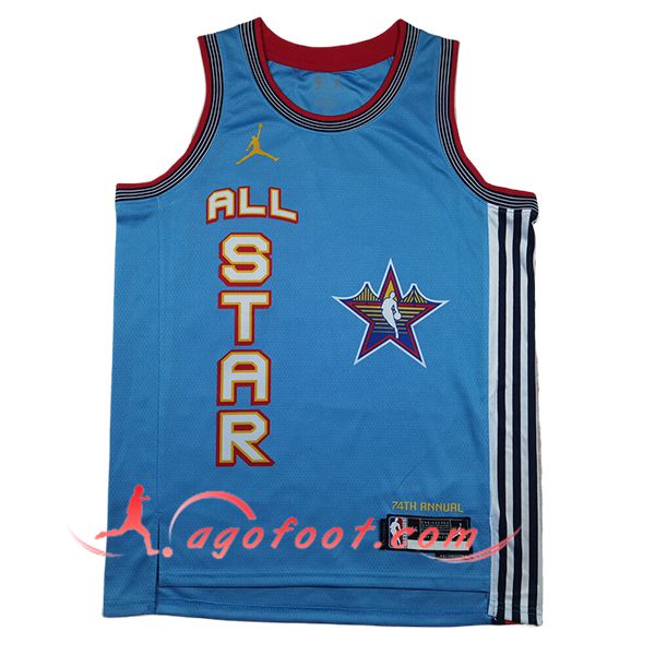Maillot American All-Star (JAMES #23) 2024/25 Bleu/Rouge
