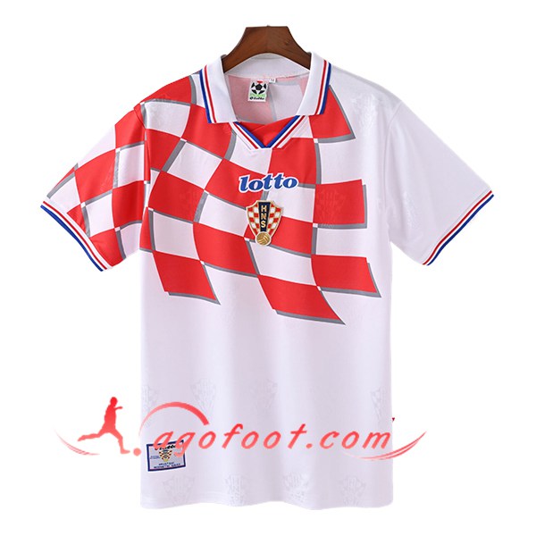 Maillot de Foot Croatie Retro Domicile 1998