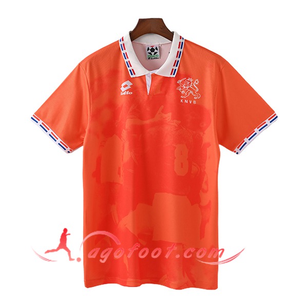 Maillot de Foot Pays-Bas Retro Domicile 1996