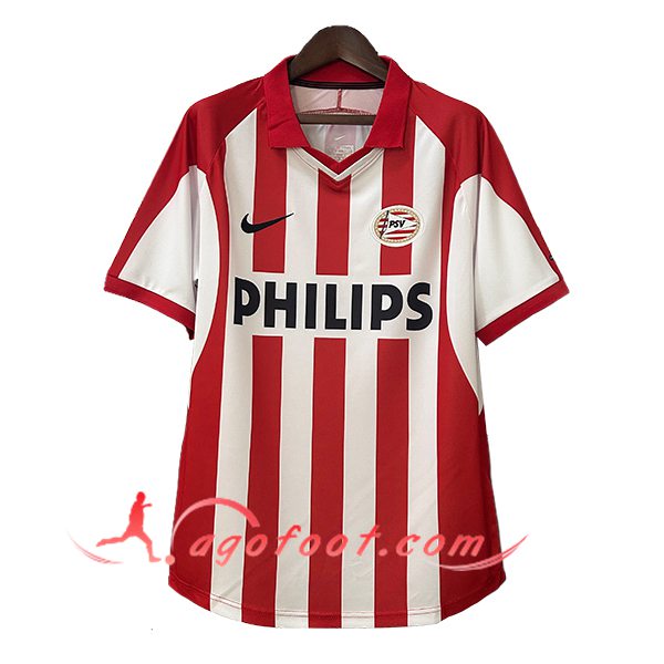 Maillot de Foot PSV Eindhoven Retro Domicile 2000/2001