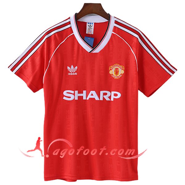 Maillot de Foot Manchester United Retro Domicile 1998/1999