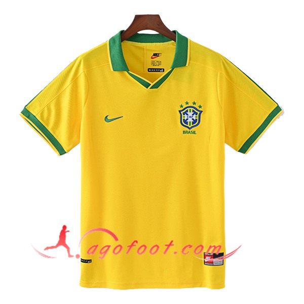 Maillot de Foot Bresil Retro Domicile 1997