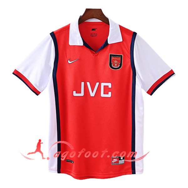 Maillot de Foot Arsenal Retro Domicile 1998/1999