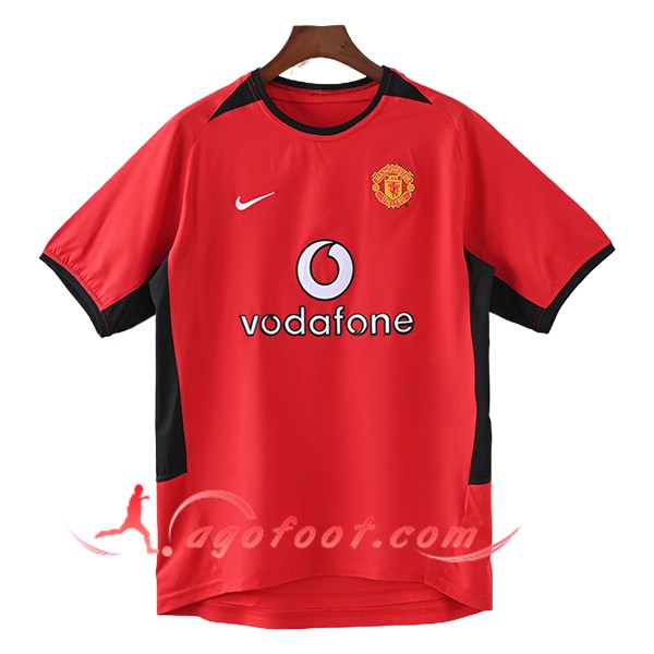 Maillot de Foot Manchester United Retro Domicile 2002/2003