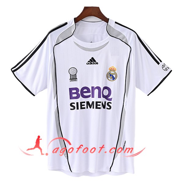 Maillot de Foot Real Madrid Retro Exterieur 2006/2007