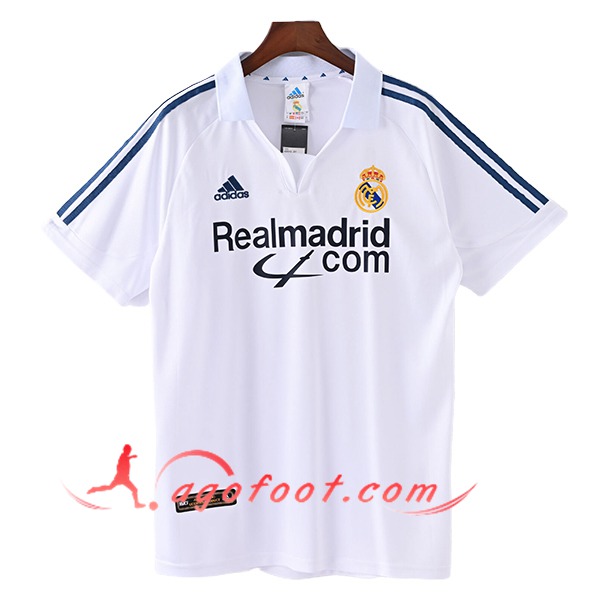 Maillot de Foot Real Madrid Retro Domicile 2001/2002