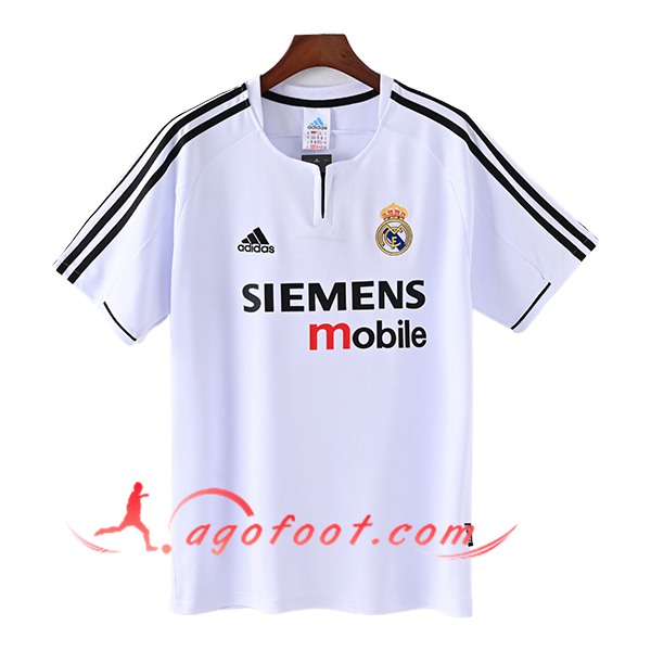 Maillot de Foot Real Madrid Retro Domicile 2003/2004