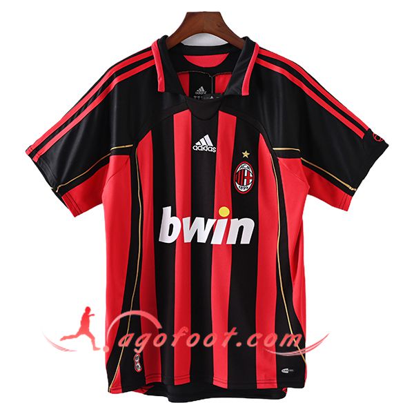 Maillot de Foot Milan AC Retro Domicile 2006/2007