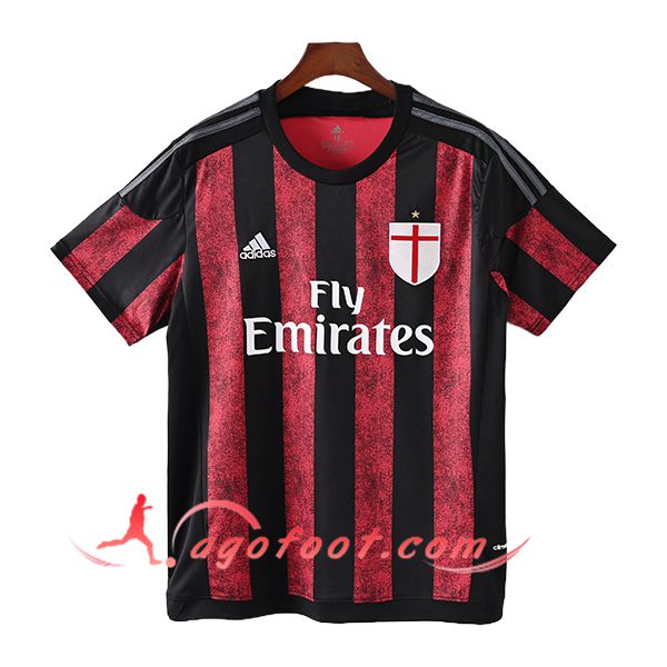 Maillot de Foot Milan AC Retro Domicile 2015/2016