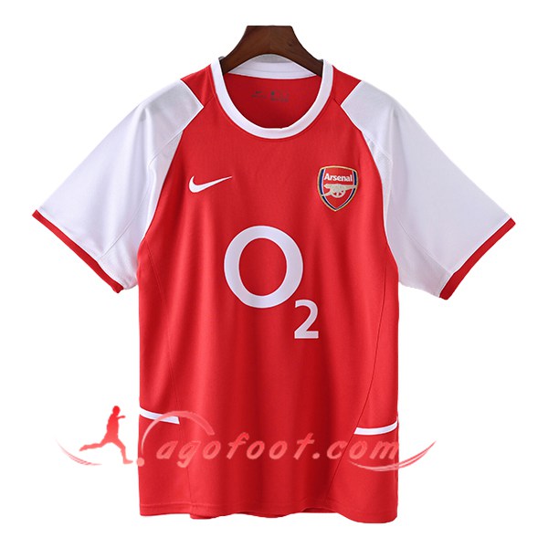 Maillot de Foot Arsenal Retro Domicile 2002/2003