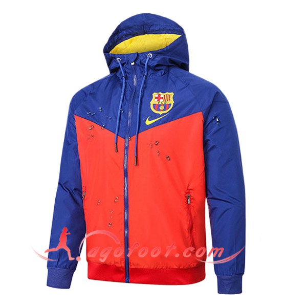 Coupe-Vent FC Barcelone Rouge/Bleu 2025/2026