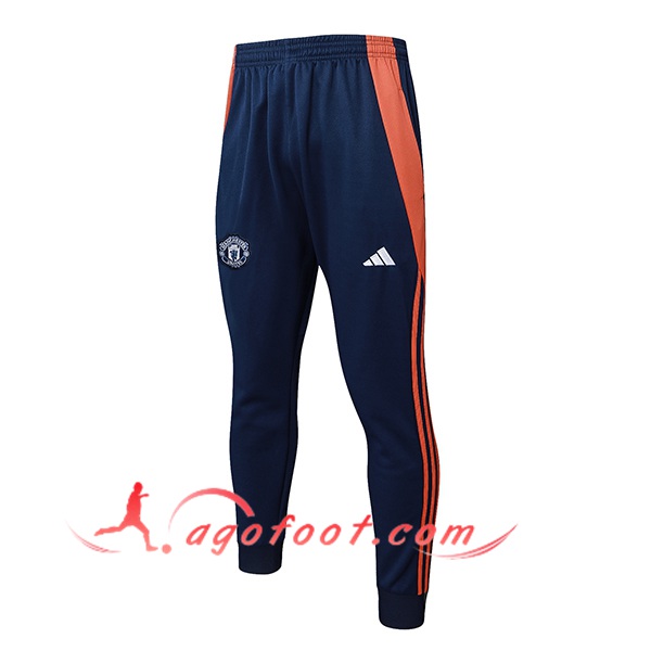 Pantalon Foot Manchester United Bleu Royal 2025/2026