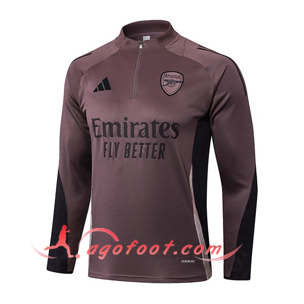 Sweatshirt Training Arsenal Pourpre 2025/2026