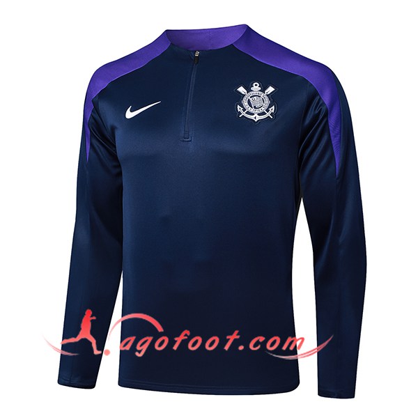 Sweatshirt Training Corinthians Bleu Royal 2025/2026