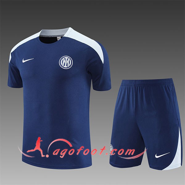 Ensemble Training T-Shirts Inter Milan Enfant Bleu Royal 2025/2026