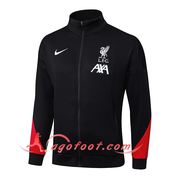 Veste Foot FC Liverpool Noir/Rouge 2025/2026