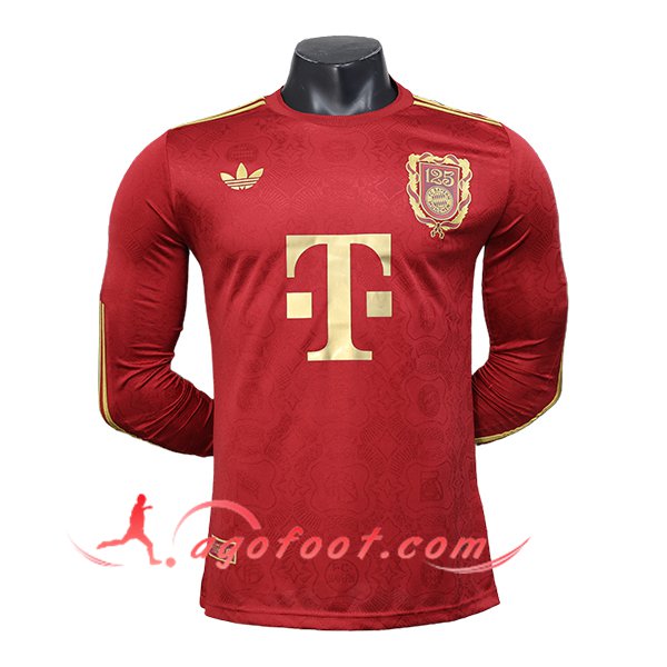 Nouveau Maillot de Foot Bayern Munich 125th Anniversary Manches Longues 2024/2025
