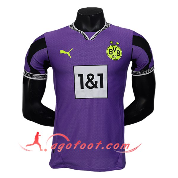 Maillot de Foot Dortmund Gardien De But Pourpre 2025/2026