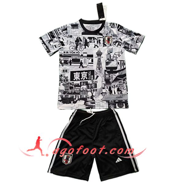 Maillot de Foot Japon Enfant Special Edition Noir/Blanc 2025/2026