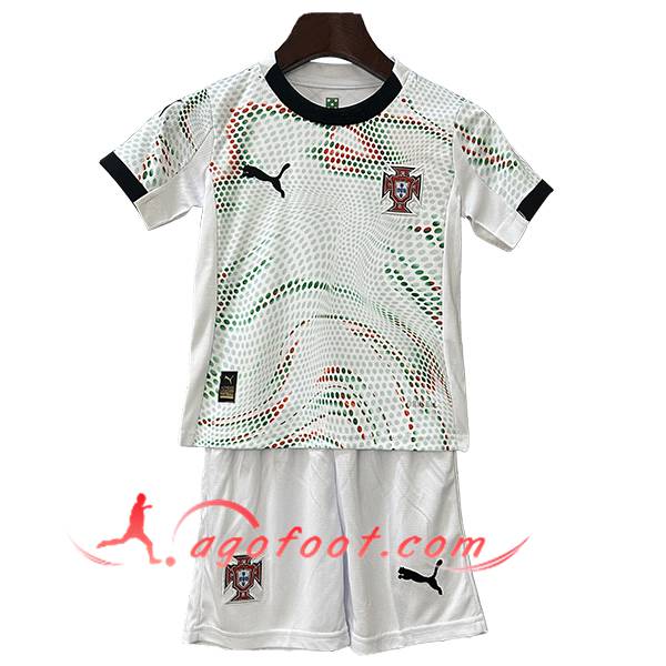 Nouveau Maillot de Foot Portugal Enfant Exterieur 2025/2026