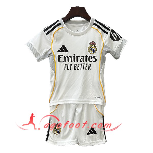 Maillot de Foot Real Madrid Enfant Domicile 2025/2026