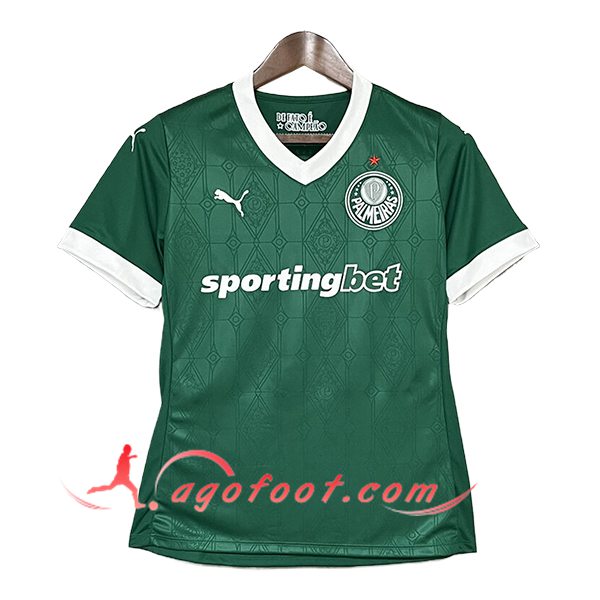 Nouveau Maillot de Foot Palmeiras Femme Domicile 2025/2026