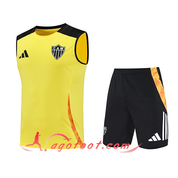 Ensemble Training Debardeur Atletico Mineiro Jaune 2025/2026