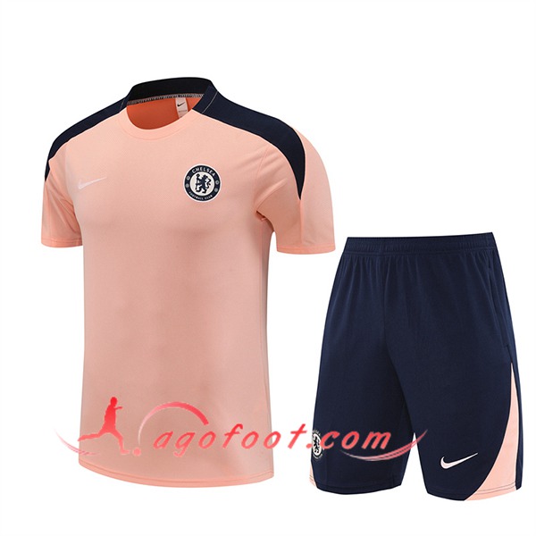 Ensemble Training T-Shirts FC Chelsea Rose 2025/2026