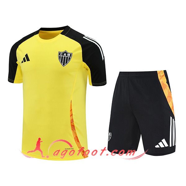 Ensemble Training T-Shirts Atletico Mineiro Jaune 2025/2026