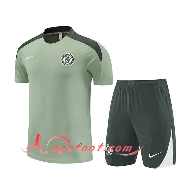 Ensemble Training T-Shirts FC Chelsea Vert 2025/2026