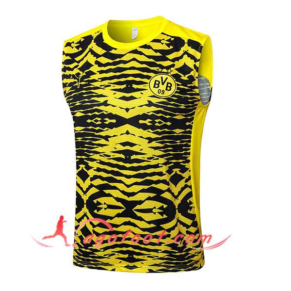 Training Debardeur Dortmund Jaune/Noir 2025/2026