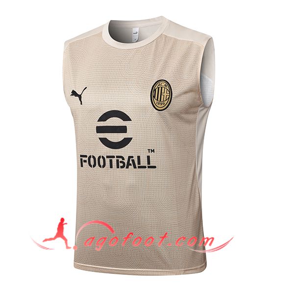 Training Debardeur Milan AC Beige 2025/2026